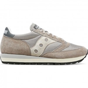 Beige Men's Saucony Jazz 81 Trainer | AUSTRALIA-XOVQR