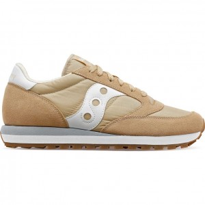 Beige Men's Saucony Jazz Original Trainer | AUS-RGYAN