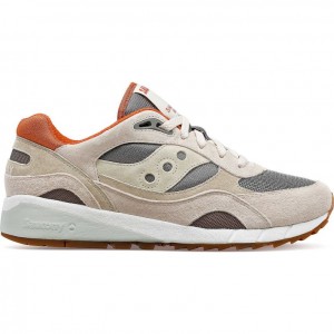 Beige / Grey Men's Saucony Shadow 6000 Trainer | AUSTRALIA-SYLZK