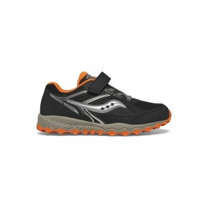 Black Big Kids' Saucony Cohesion TR14 A/C Sneaker | AUS-QMFYH