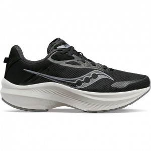 Black Men's Saucony Axon 3 Running Shoes | AUS-FCWKM