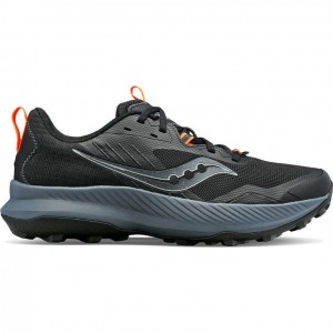 Black Men's Saucony Blaze TR Trail Running Shoes | AUS-IWYNL