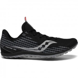 Black Men's Saucony Havok XC 3 Spikes | AUSTRALIA-GQZYD