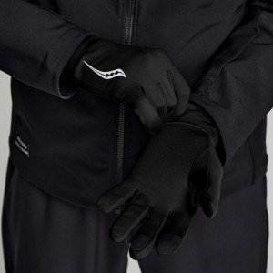 Black Men's Saucony Solstice Gloves | AUSTRALIA-TECUN