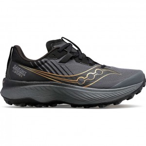 Black Women's Saucony Endorphin Edge Trail Running Shoes | AUS-HIXBK