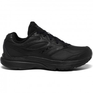 Black Women's Saucony Integrity Walker 3 Wide Running Shoes | AUS-MREDB