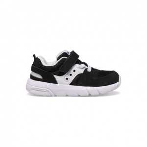 Black / White Little Kids' Saucony Jazz Lite 2.0 Sneaker | AUSTRALIA-UOZPC