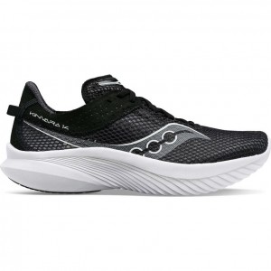 Black / White Women's Saucony Kinvara 14 Running Shoes | AUSTRALIA-OQJPT