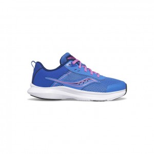 Blue Big Kids' Saucony Axon 3 Sneaker | AUS-TWFOH