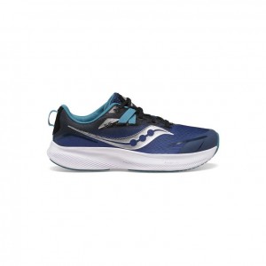 Blue Big Kids' Saucony Ride 15 Sneaker | AUS-STJCA