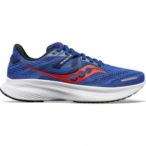 Blue Men's Saucony Guide 16 Running Shoes | AUS-TALJX