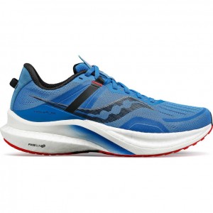 Blue Men's Saucony Tempus Running Shoes | AUSTRALIA-AYNPQ