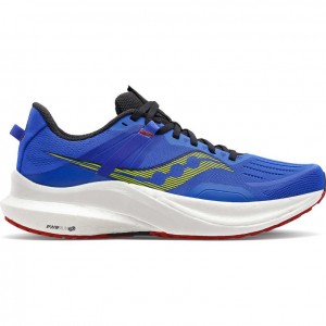 Blue Men's Saucony Tempus Running Shoes | AUS-JLRZT