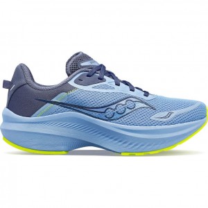 Blue Women's Saucony Axon 3 Running Shoes | AUS-KARDV