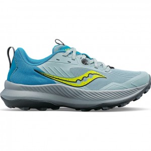 Blue Women's Saucony Blaze TR Trail Running Shoes | AUSTRALIA-JVUYF