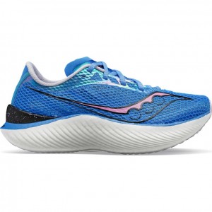 Blue Women's Saucony Endorphin Pro 3 Running Shoes | AUS-BRGUL