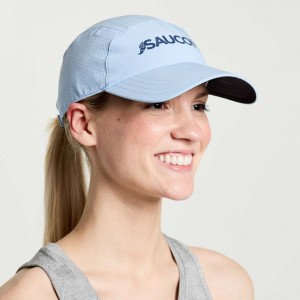 Blue Women's Saucony Outpace Hat | AUSTRALIA-LZEYN