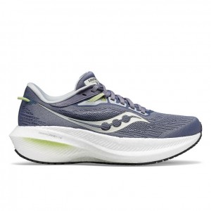 Blue Women's Saucony Triumph 21 Running Shoes | AUSTRALIA-NPLYB