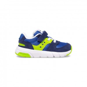 Blue / Green Little Kids' Saucony Jazz Lite 2.0 Sneaker | AUS-GJRLH