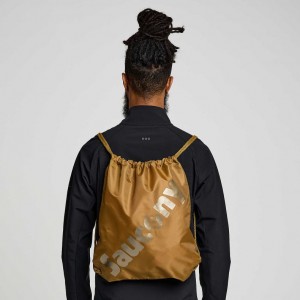 Brown Men's Saucony String Bag | AUS-TBEYV