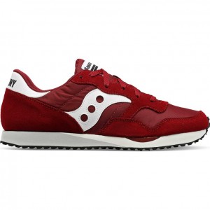 Burgundy Women's Saucony DXN Trainer | AUS-NQWZE