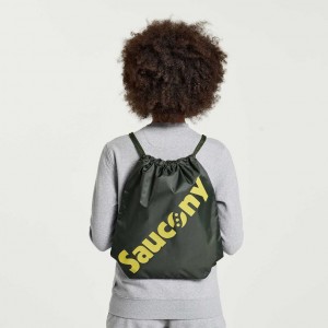 Dark Green Women's Saucony String Bag | AUSTRALIA-YQBPR