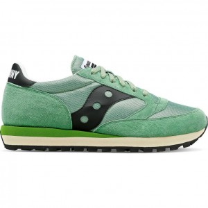 Green Men's Saucony Jazz 81 Trainer | AUS-KFISE