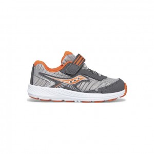 Grey Big Kids' Saucony Ride 10 Jr. Sneaker | AUS-IFGZL