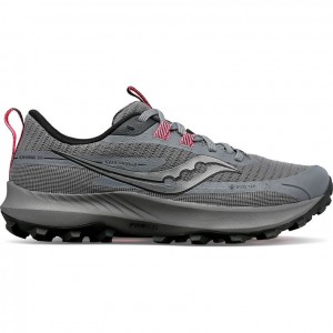 Grey Women's Saucony Peregrine 13 GTX Trail Running Shoes | AUSTRALIA-EOZUQ