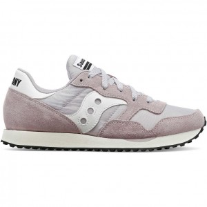 Grey / Pink Women's Saucony DXN Trainer | AUSTRALIA-VYUZM