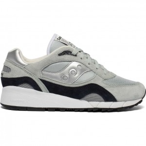 Grey / Silver Men's Saucony Shadow 6000 Trainer | AUSTRALIA-EAKBT