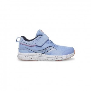 Light Blue Little Kids' Saucony Kinvara 14 A/C Jr. Sneaker | AUS-SDYXL