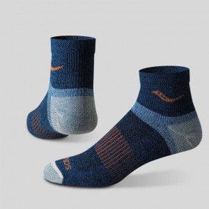 Multicolor Men's Saucony Inferno Merino Wool Blend Quarter 3-Pack Socks | AUSTRALIA-JOLMQ