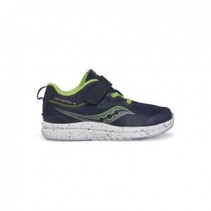 Navy Little Kids' Saucony Kinvara 14 A/C Jr. Sneaker | AUSTRALIA-SILWB