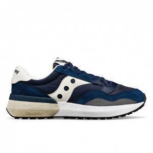 Navy / Cream Women's Saucony Jazz NXT Trainer | AUS-OVNJZ