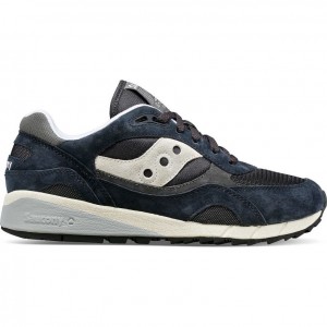 Navy / Grey Men's Saucony Shadow 6000 Trainer | AUS-ICEHK