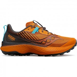 Orange Men's Saucony Endorphin Edge Trail Running Shoes | AUS-SWDUA