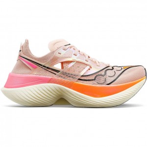 Pink Men's Saucony Endorphin Elite Running Shoes | AUS-QRGIS