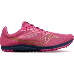 Pink Men's Saucony Kilkenny XC9 Spikes | AUS-IAQLS