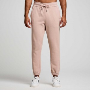 Pink Men's Saucony Recovery Jogger | AUSTRALIA-OHKXT