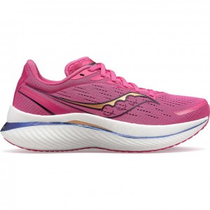 Pink Women's Saucony Endorphin Speed 3 Running Shoes | AUS-VSGAX