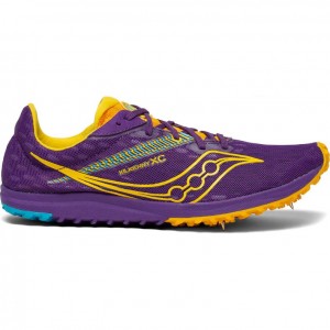 Purple Women's Saucony Kilkenny XC9 Spikes | AUS-XPEWG