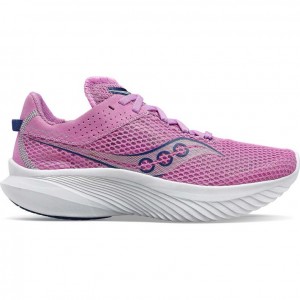 Purple Women's Saucony Kinvara 14 Running Shoes | AUS-NXKWE