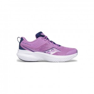 Purple / Indigo Big Kids' Saucony Kinvara 14 Sneaker | AUSTRALIA-MAHVR