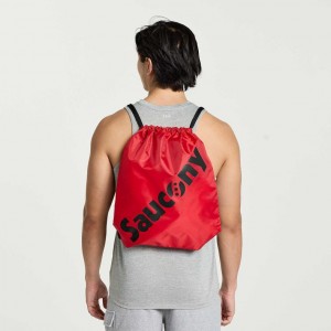 Red Men's Saucony String Bag | AUSTRALIA-CJZMI