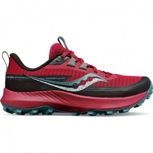 Red Women's Saucony Peregrine 13 Trail Running Shoes | AUS-RKLAI