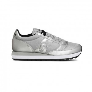 Silver Women's Saucony Jazz Original Trainer | AUSTRALIA-LYRMX