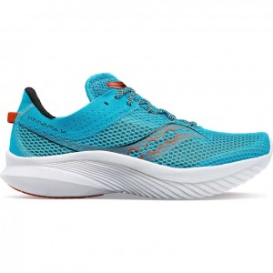 Turquoise Men's Saucony Kinvara 14 Running Shoes | AUSTRALIA-JFNIU