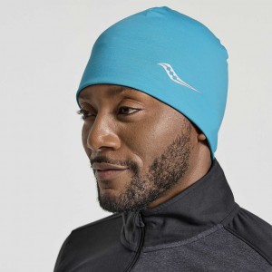 Turquoise Men's Saucony Solstice Beanie | AUS-TADHB