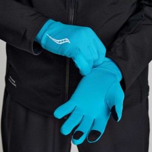 Turquoise Men's Saucony Solstice Gloves | AUSTRALIA-IJOSN